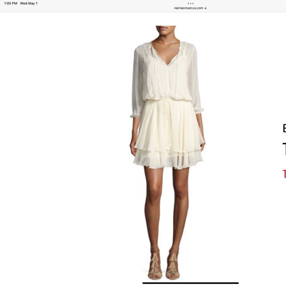 Ella Moss Trellis Vine Eyelet Dress